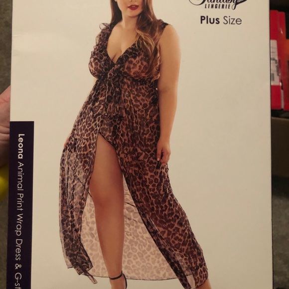Lingerie cheetah print - Picture 1 of 2